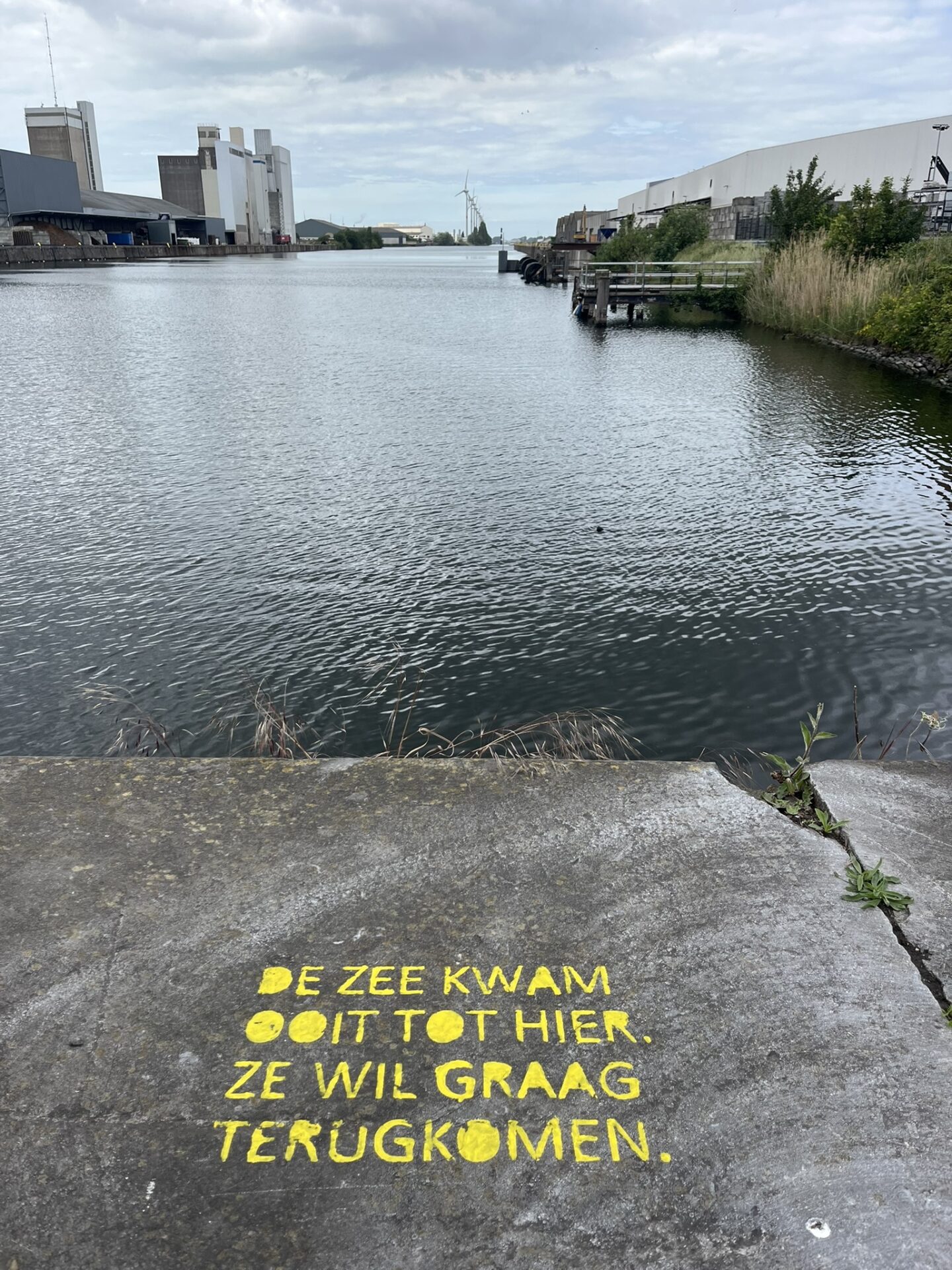 De zee kwam ooit tot hier