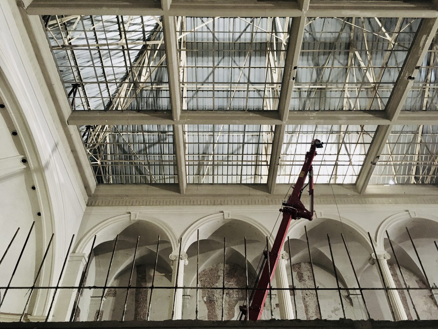 Mechelen werf glazen plafond